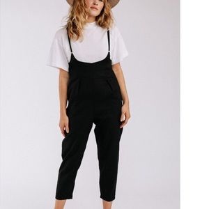 Black Jumpsuit Overalls